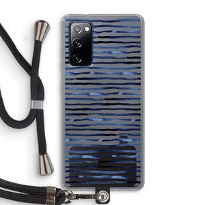 Verrassende lijnen: Samsung Galaxy S20 FE / S20 FE 5G Transparant Hoesje met koord