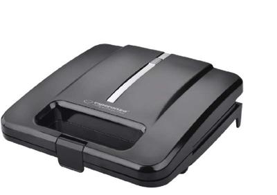 Esperanza PARMIGIANO sandwich maker 1000 W Zwart