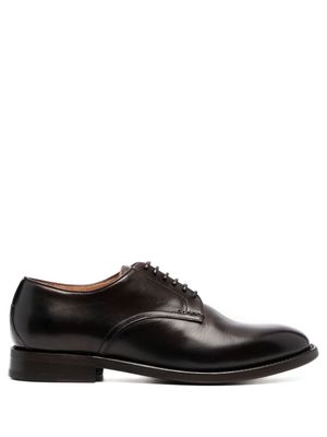 Silvano Sassetti chaussures oxford en cuir à lacets - Noir