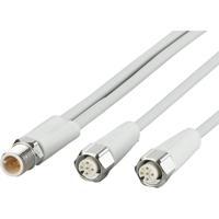 ifm Electronic EVF330 Verbindingskabel Aantal polen (sensoren): 5, 5 Stekker, recht, Bus, recht 2 m 1 stuk(s)