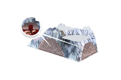 Basis Kerstdorp Trein tunnel 78x38 cm - My village