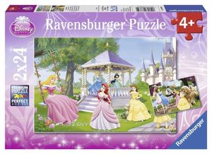 Ravensburger puzzel 2x24 stukjes disney: betoverende prinsessen