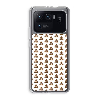 Poop emoji: Xiaomi Mi 11 Ultra Transparant Hoesje