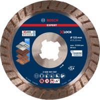 Bosch Accessoires EXPERT MultiMaterial X-LOCK diamantdoorslijpschijf 125 x 22,23 x 2,4 x 12 mm - 2608901597 Bosch Accessoires EXPERT MultiMaterial X-LOCK diamantdoorslijpschijf 125 x 22,23 x 2,4 x 12 mm - 2608901597