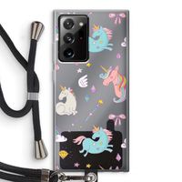 Fantasiewereld: Samsung Galaxy Note 20 Ultra / Note 20 Ultra 5G Transparant Hoesje met koord Fantasiewereld: Samsung Galaxy Note 20 Ultra / Note 20 Ultra 5G Transparant Hoesje met koord