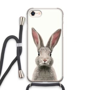 Daisy: iPhone 8 Transparant Hoesje met koord