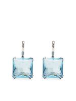 Swarovski boucles d'oreilles Millenia serties de cristal - Bleu