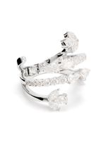 Yeprem bague en or blanc 18ct sertie de diamants - Argent - thumbnail