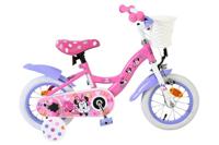 Disney Minnie cutest ever! kinderfiets - meisjes - 12 inch - roze Disney Minnie cutest ever! kinderfiets - meisjes - 12 inch - roze