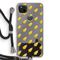 Waterijsjes: Pixel 4a Transparant Hoesje met koord