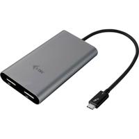 i-tec Thunderbolt 3 Adapter [1x Thunderbolt 3 - 2x DisplayPort] I-TEC THUNDERBOLT 3 Dual DP VideoAdapter 0 m