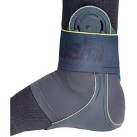 Push Sports Enkelbrace Kicx Links - Bescherming en braces - Braces en ondersteuning - navy/geel - maat S