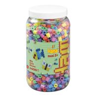 Hama Maxi strijkralen mix Pastel 1400 stuks Hama Maxi strijkralen mix Pastel 1400 stuks