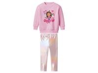 Kinder trui en legging (Lichtroze, 110/116)