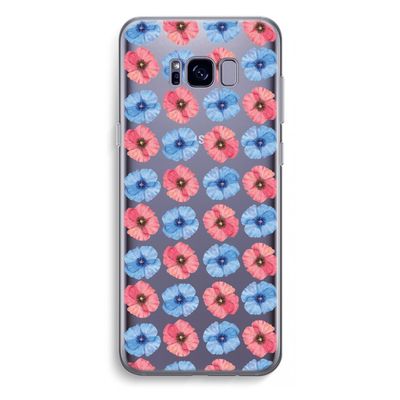Klaproosjes: Samsung Galaxy S8 Plus Transparant Hoesje