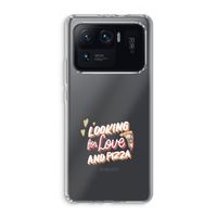 Pizza is the answer: Xiaomi Mi 11 Ultra Transparant Hoesje