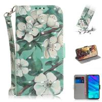 3D gekleurde tekening aquarel bloem patroon horizontale Flip lederen case voor Huawei P Smart + 2019/Enjoy 9s/Honor 10i/Honor 20i/Honor 20 lite met h 3D gekleurde tekening aquarel bloem patroon horizontale Flip lederen case voor Huawei P Smart + 2019/Enjoy 9s/Honor 10i/Honor 20i/Honor 20 lite met h