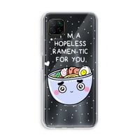 I'm A Hopeless Ramen-Tic For You: Huawei P40 Lite Transparant Hoesje