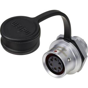 Weipu SF1212/S6 Ronde connector Koppeling, recht Totaal aantal polen: 6 Serie (ronde connectoren): SF12 1 stuk(s)