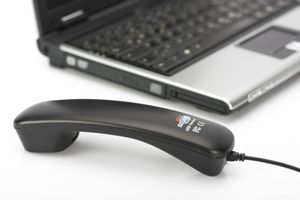 Digitus DA-70772 USB-telefoonhoorn Zwart