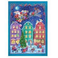 A4 Adventskalender De Kerstman komt