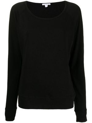 James Perse sweat à détails contrastants - Noir