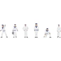 Faller 151749 H0 Matrozen figuren Geverfd, Staand