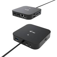 i-tec I-TEC USB-C Dual Display Docking Station USB-C dockingstation