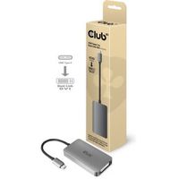 CLUB3D cac-1510 USB C DVI-D Dual link Grijs - thumbnail