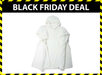 SENZA Teddy Hoodie Wit - Fleece deken