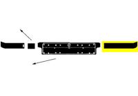 Bumperlijst Links Bumper -9/93 0640581