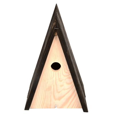 Best for Birds Vogelhuisje - hout - wigwam nestkastje - 27 cm