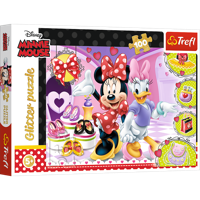 Minnie Mouse Glitter Puzzel