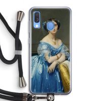 Eleonore: Samsung Galaxy A40 Transparant Hoesje met koord Eleonore: Samsung Galaxy A40 Transparant Hoesje met koord