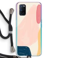Saturday Flow: Oppo A72 Transparant Hoesje met koord Saturday Flow: Oppo A72 Transparant Hoesje met koord