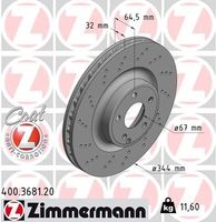 Remschijf Coat Z 400368120