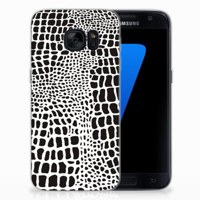 Samsung Galaxy S7 | TPU Hoesje | Slangenprint