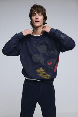 Mickey Mouse™ tie-dye sweatshirt - BLUE - XL