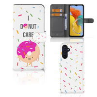 Samsung Galaxy M14 Book Cover Donut Roze - thumbnail