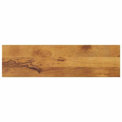 Tafelblad rechthoekig 100x20x3,8 cm massief mangohout