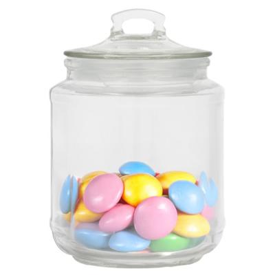 Alessandro Snoeppot/voorraadpot - met deksel - luchtdicht - glas - 600 ml - D10 x H14 cm