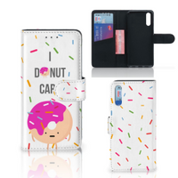 Huawei P20 Book Cover Donut Roze - thumbnail