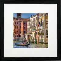 Haes Deco Houten Fotolijst met Passe-partout Venezia zwart voor 1 foto formaat 20x20 of 30x30 -SP12931