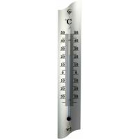 TalenTools Thermometer - buiten - metaal - 22 cm