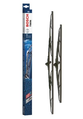 Bosch ruitenwissers Twin 651 - Lengte: 650/450 mm - set wisserbladen voorzijde 651