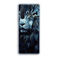 Darkness Lion: Sony Xperia 5 II Transparant Hoesje