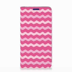 Samsung Galaxy S10e Hoesje met Magneet Waves Pink