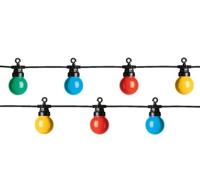 Led globeverl.l950cm-20l zwart/mlt - Decoris