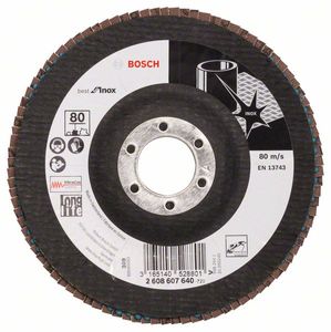 Bosch Accessoires 1 Lamellenschijf 125 X581, Best for Inox haaks, 80 - 2608607640