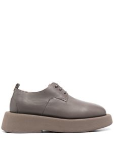 Marsèll chaussures oxford en cuir à lacets - Gris